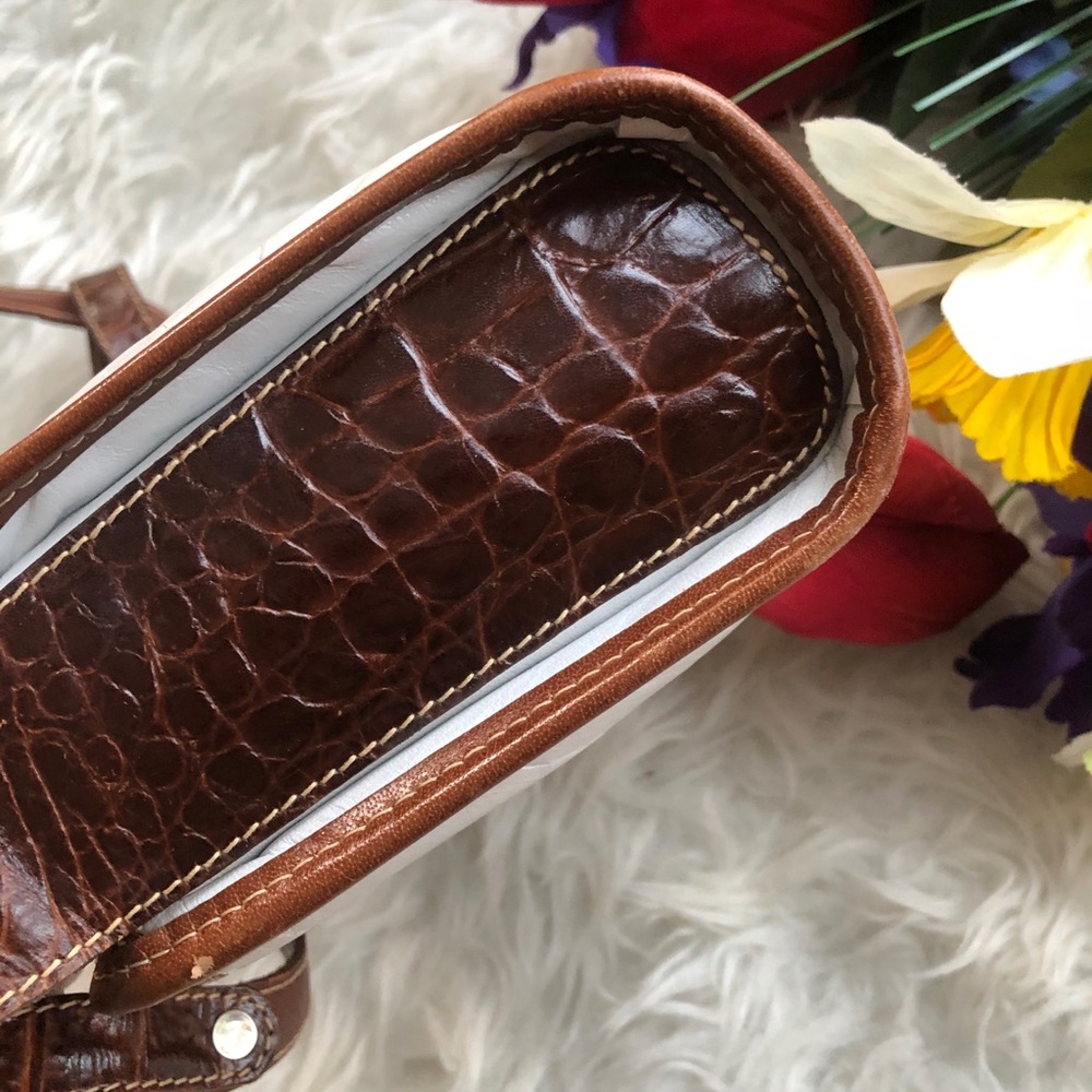🌺GORGEOUS VINTAGE CROC Brahmin crossbody bag🌺 - Picture 8 of 13